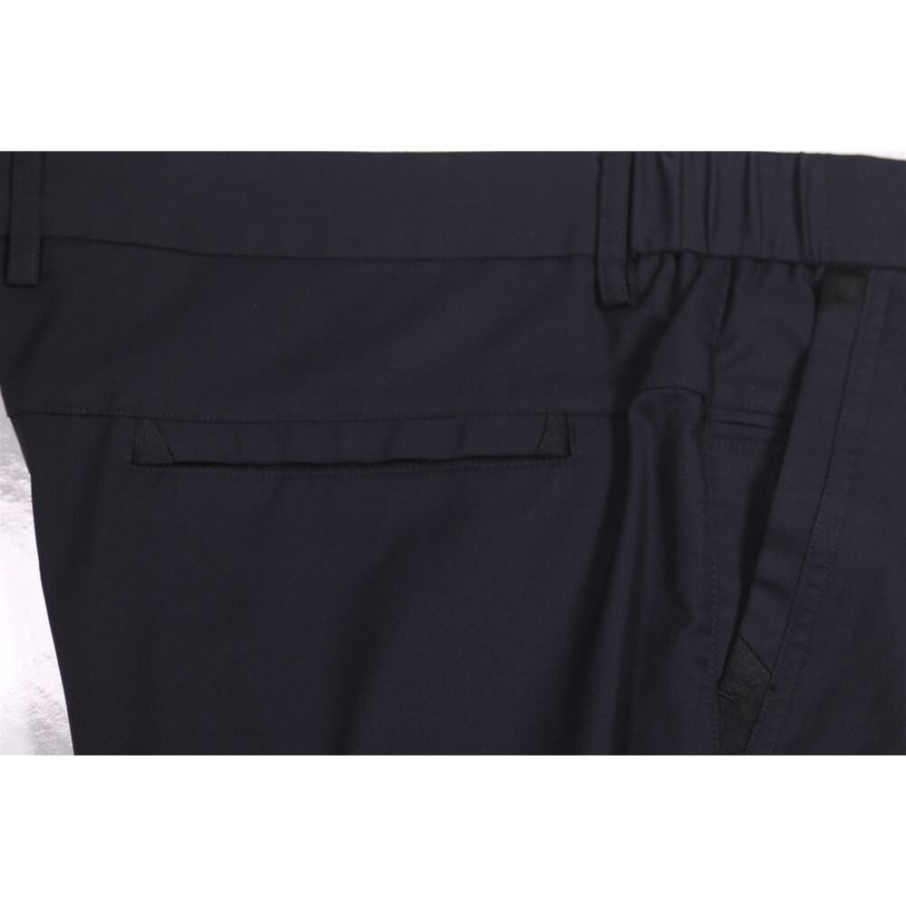 Jack Archer Jetsetter Tech Space Black Flat Front Pants Trousers 40x27 - Picture 3 of 6